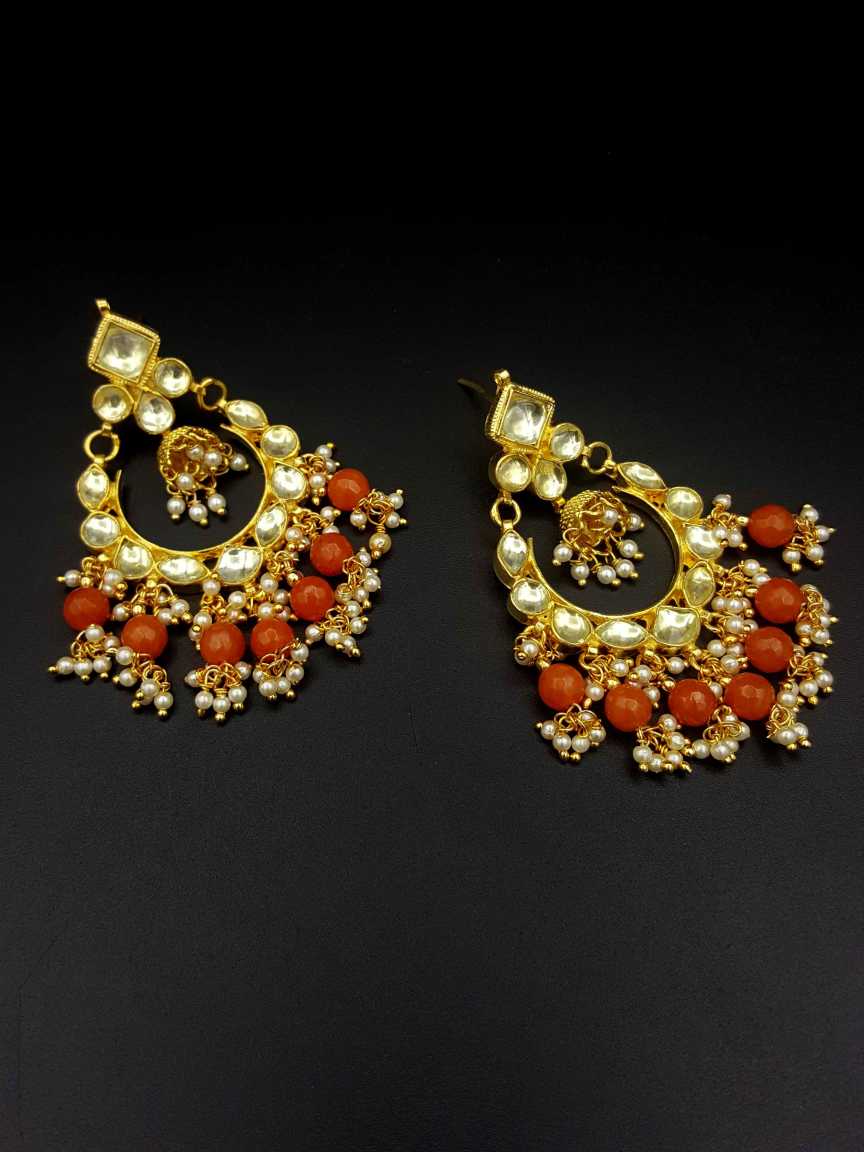 EARRING in JADAU KUNDAN Style | Design - 18632