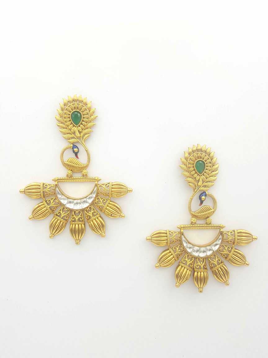 EARRING in JADAU KUNDAN Style | Design - 18748