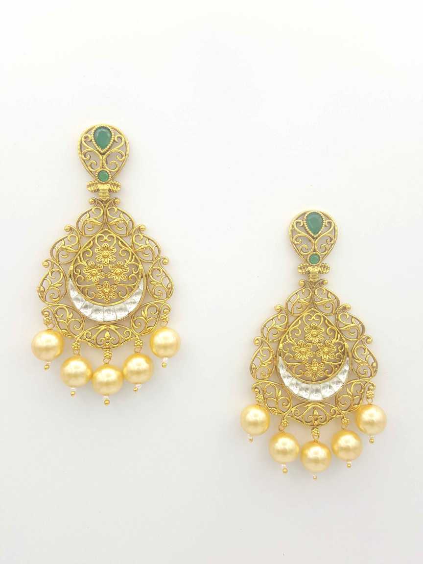 EARRING in JADAU KUNDAN Style | Design - 18756