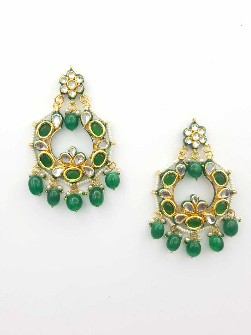 EARRING in JADAU KUNDAN Style | Design - 18787