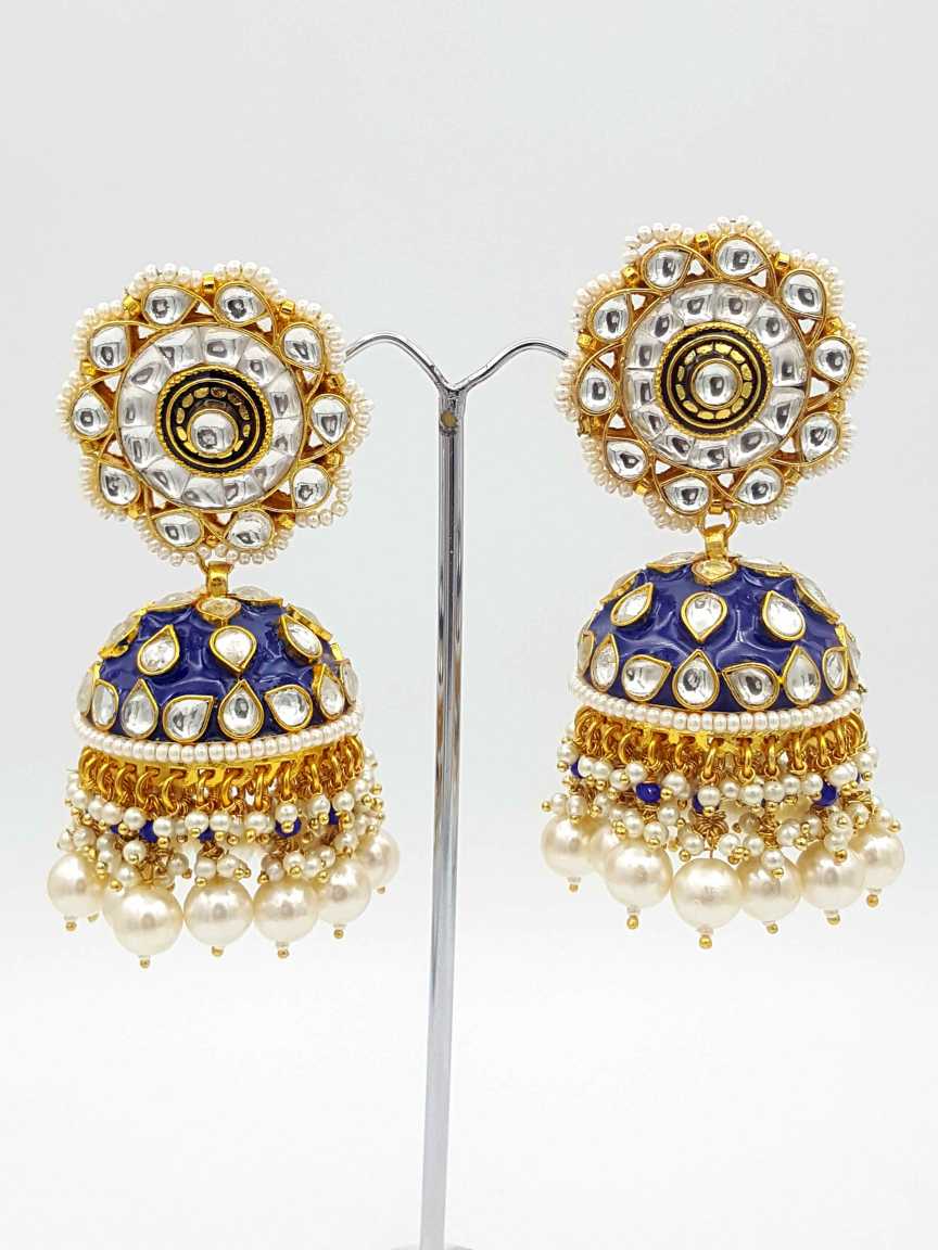 EARRING in JADAU KUNDAN Style | Design - 18838