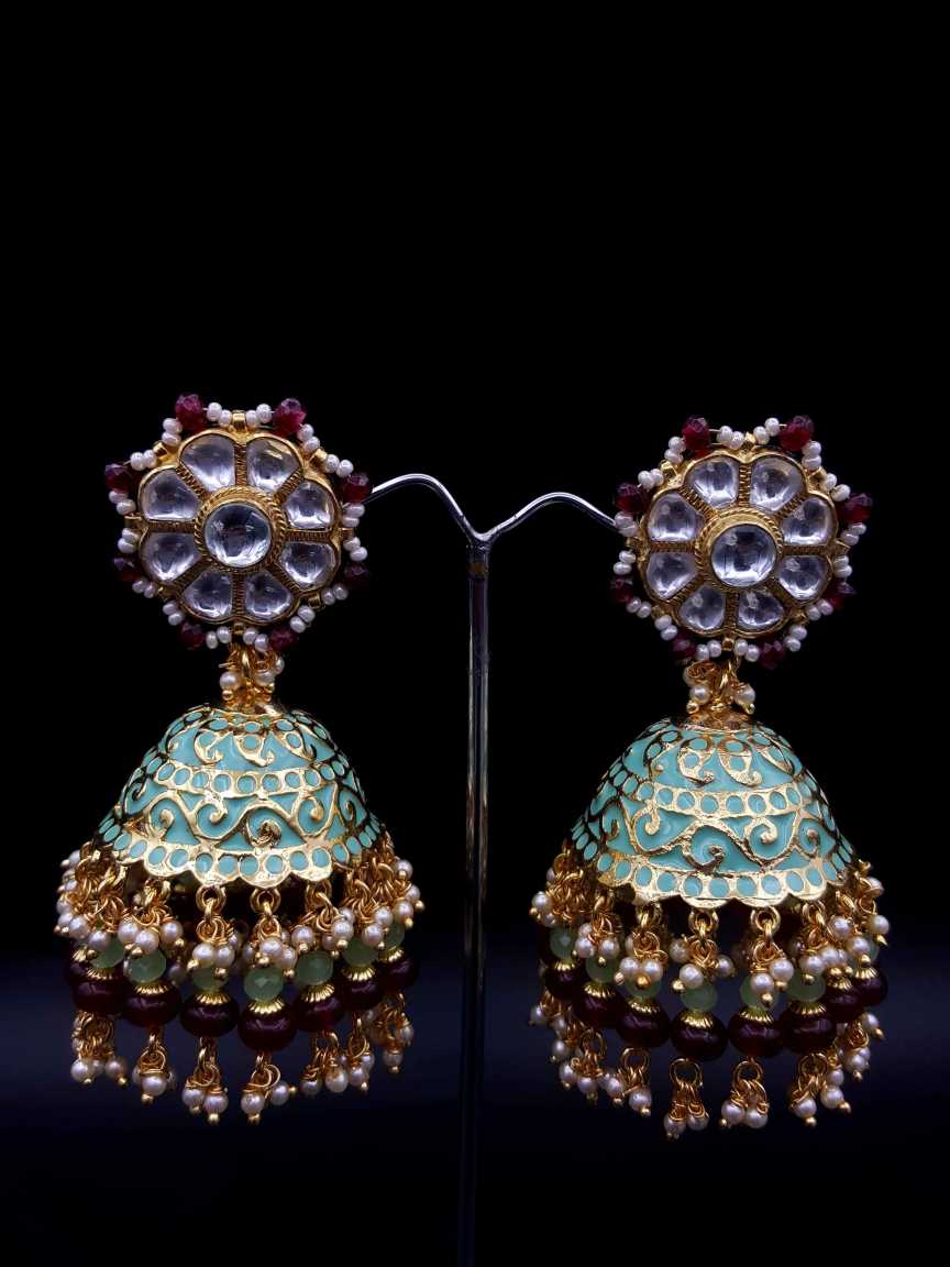 kundan-earring-ERKU18843RBGMHG