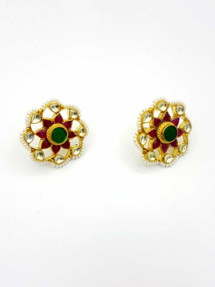 EARRING in JADAU KUNDAN Style | Design - 18864