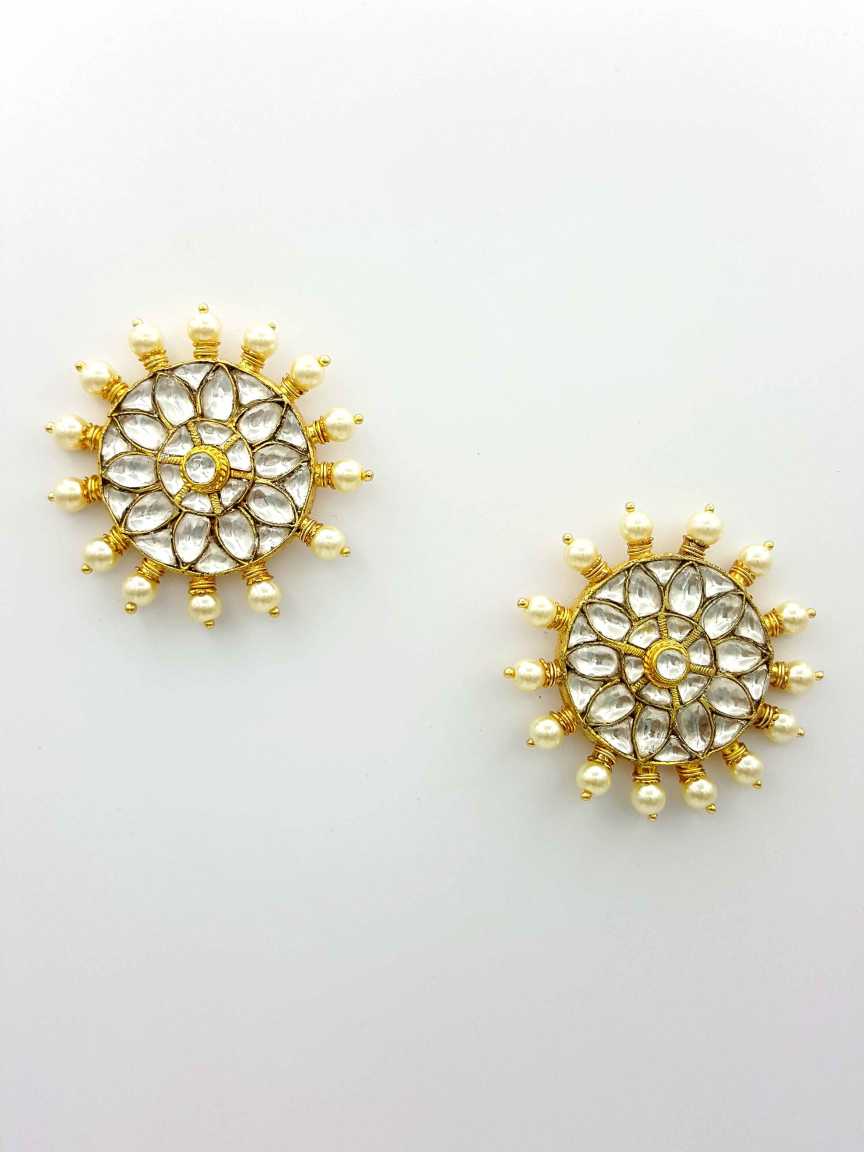 EARRING in JADAU KUNDAN Style | Design - 18921