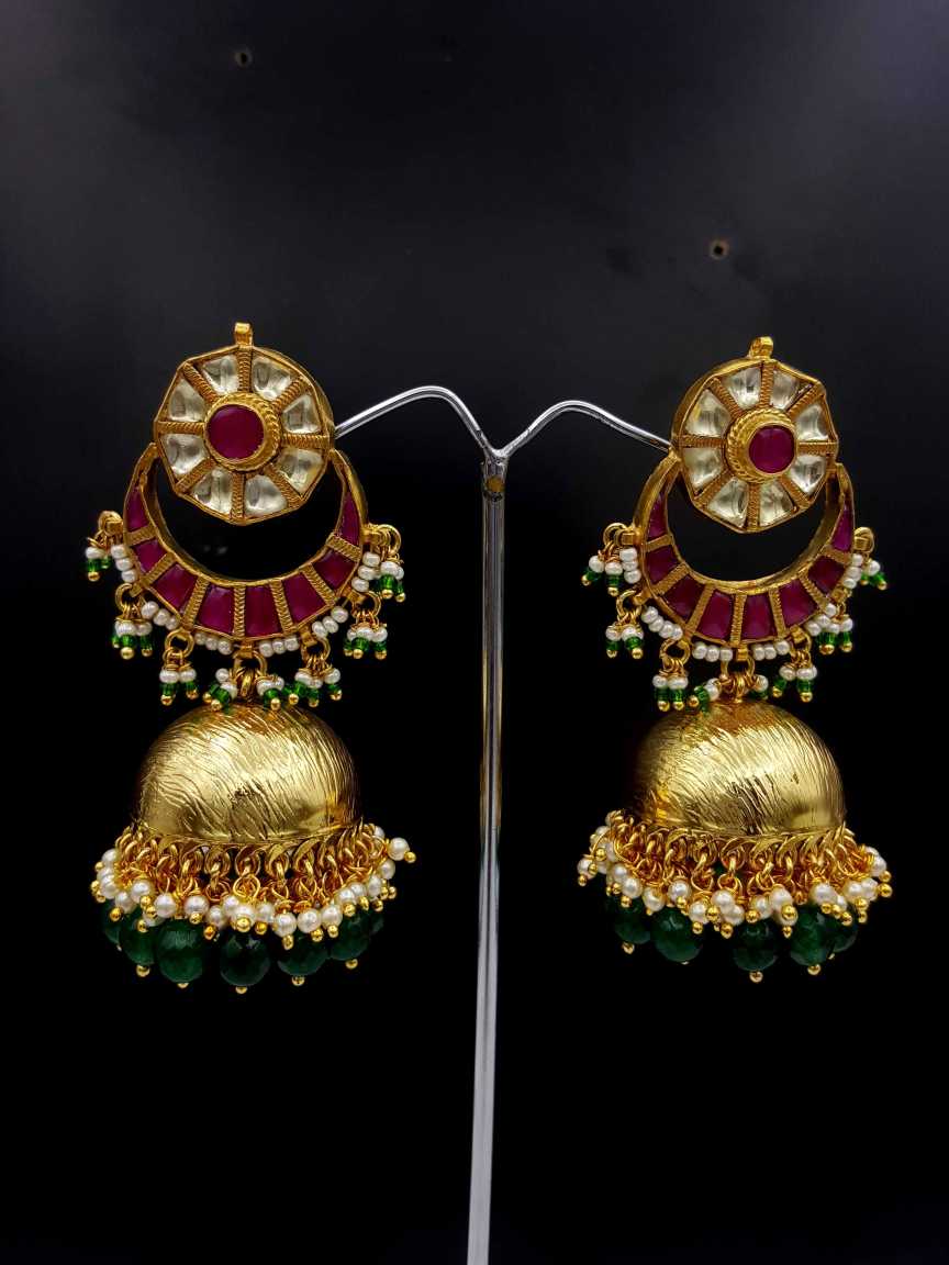 EARRING in JADAU KUNDAN Style | Design - 18984