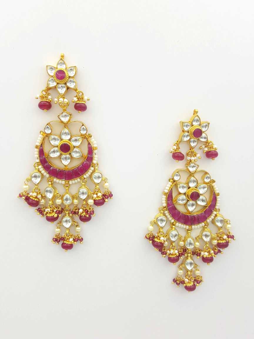 EARRING in JADAU KUNDAN Style | Design - 19032