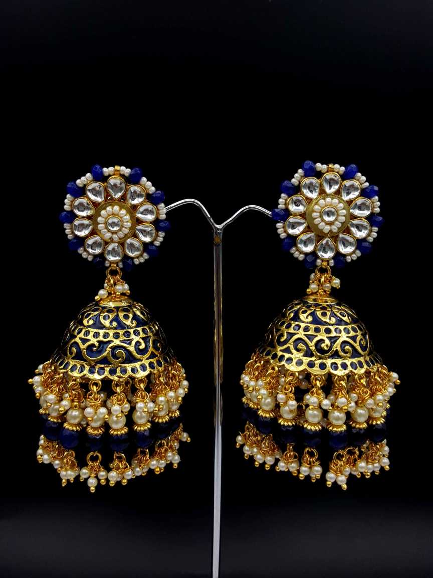 kundan-earring-ERKU19442BLHG