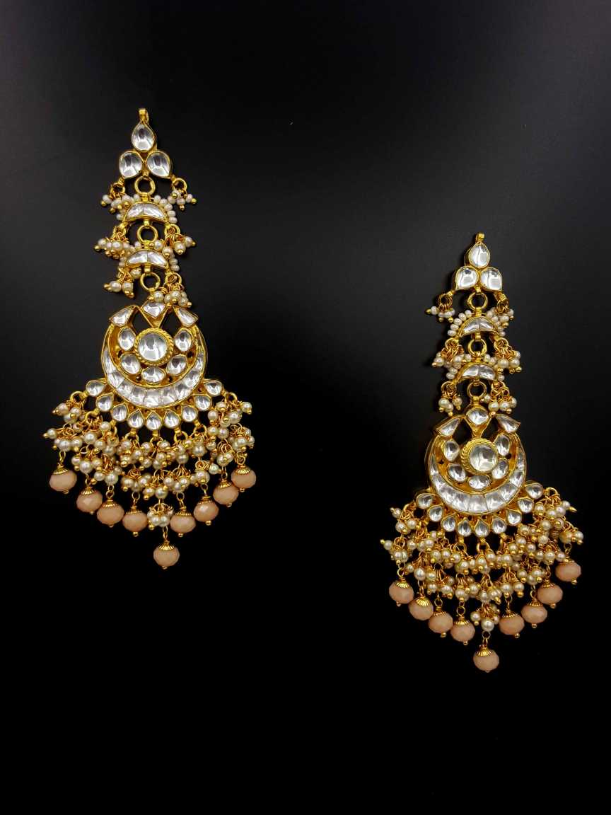 EARRING in JADAU KUNDAN Style | Design - 19462