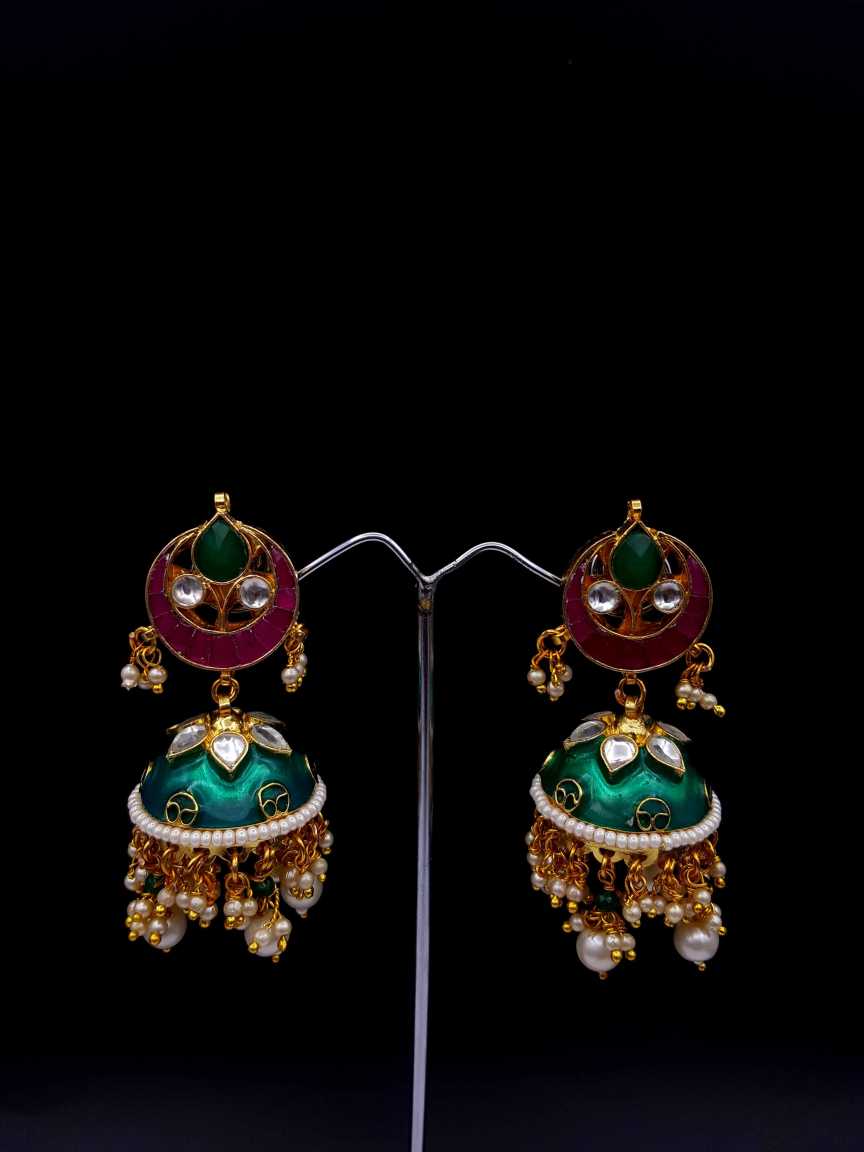 EARRING in JADAU KUNDAN Style | Design - 19501