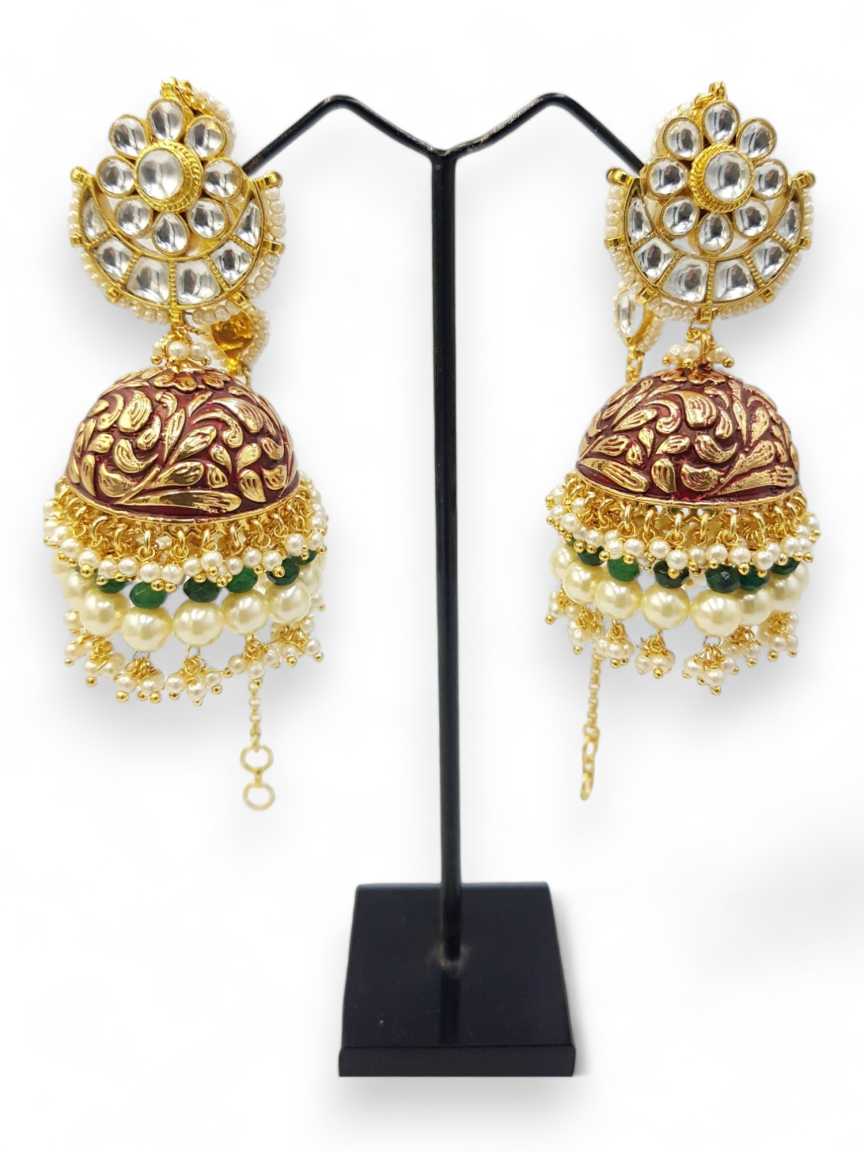 kundan-earring-ERKU19506MRGNHG