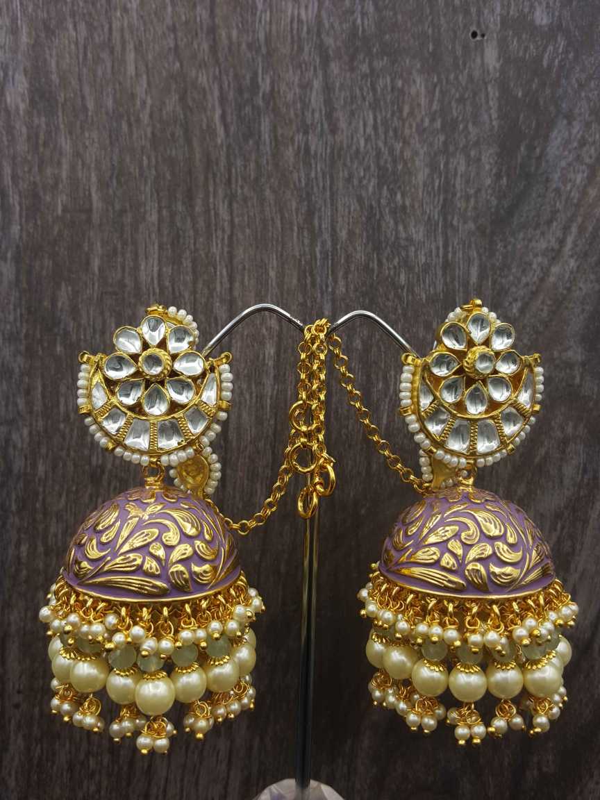 kundan-earring-ERKU19506PRGMHG