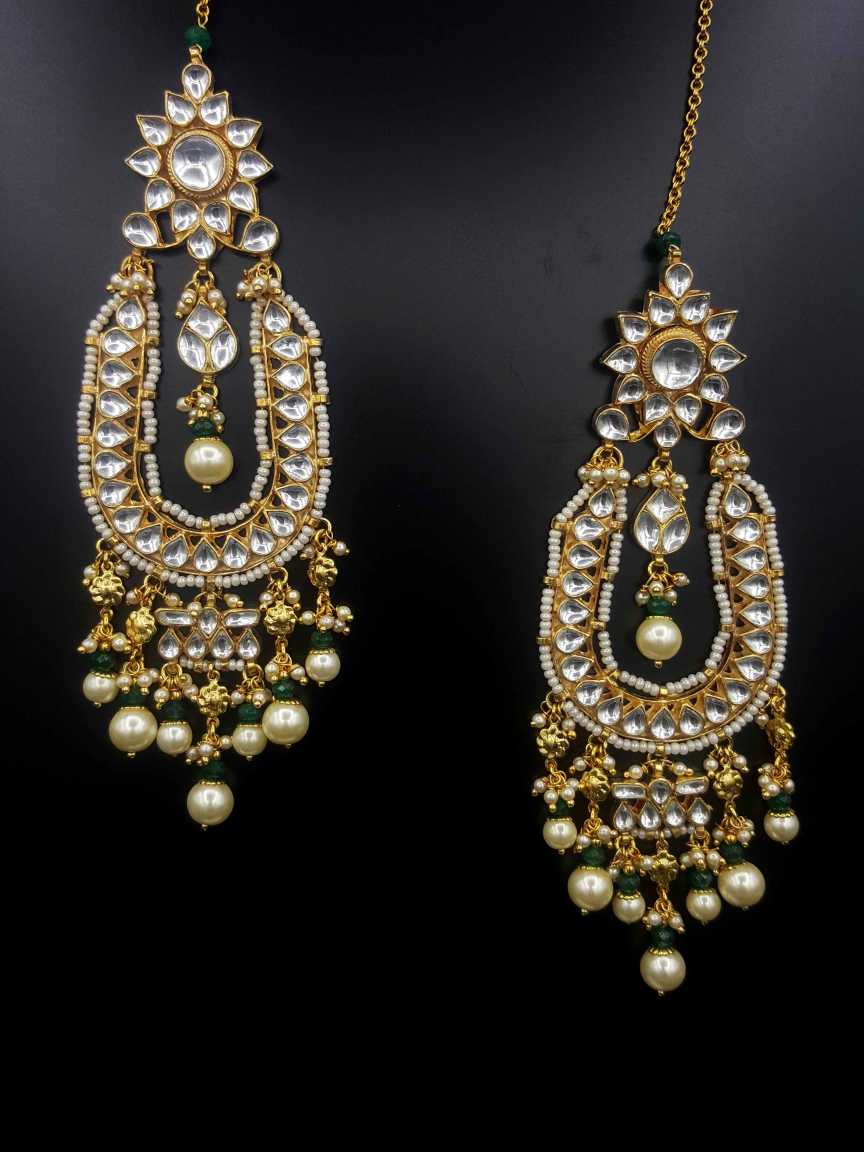 EARRING in JADAU KUNDAN Style | Design - 19517