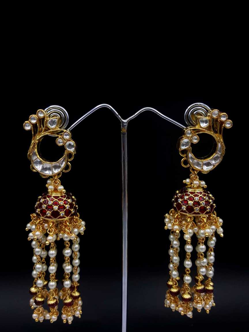 kundan-earring-ERKU19535MRHG
