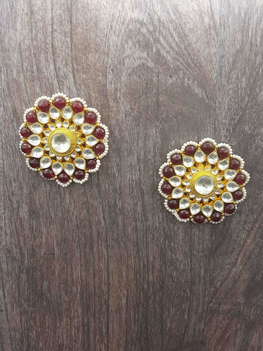 EARRING in JADAU KUNDAN Style | Design - 19573