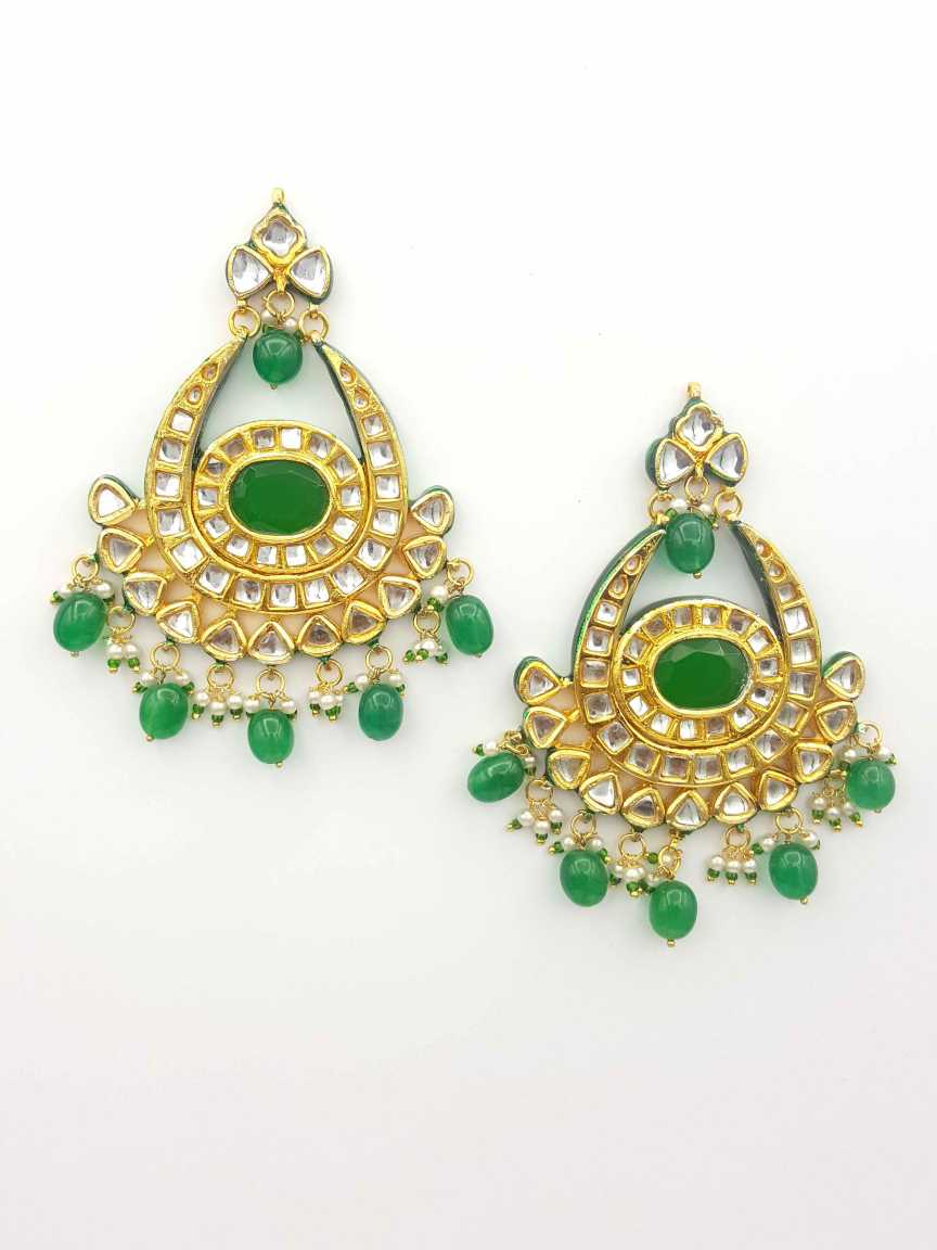 EARRING in JADAU KUNDAN Style | Design - 19575