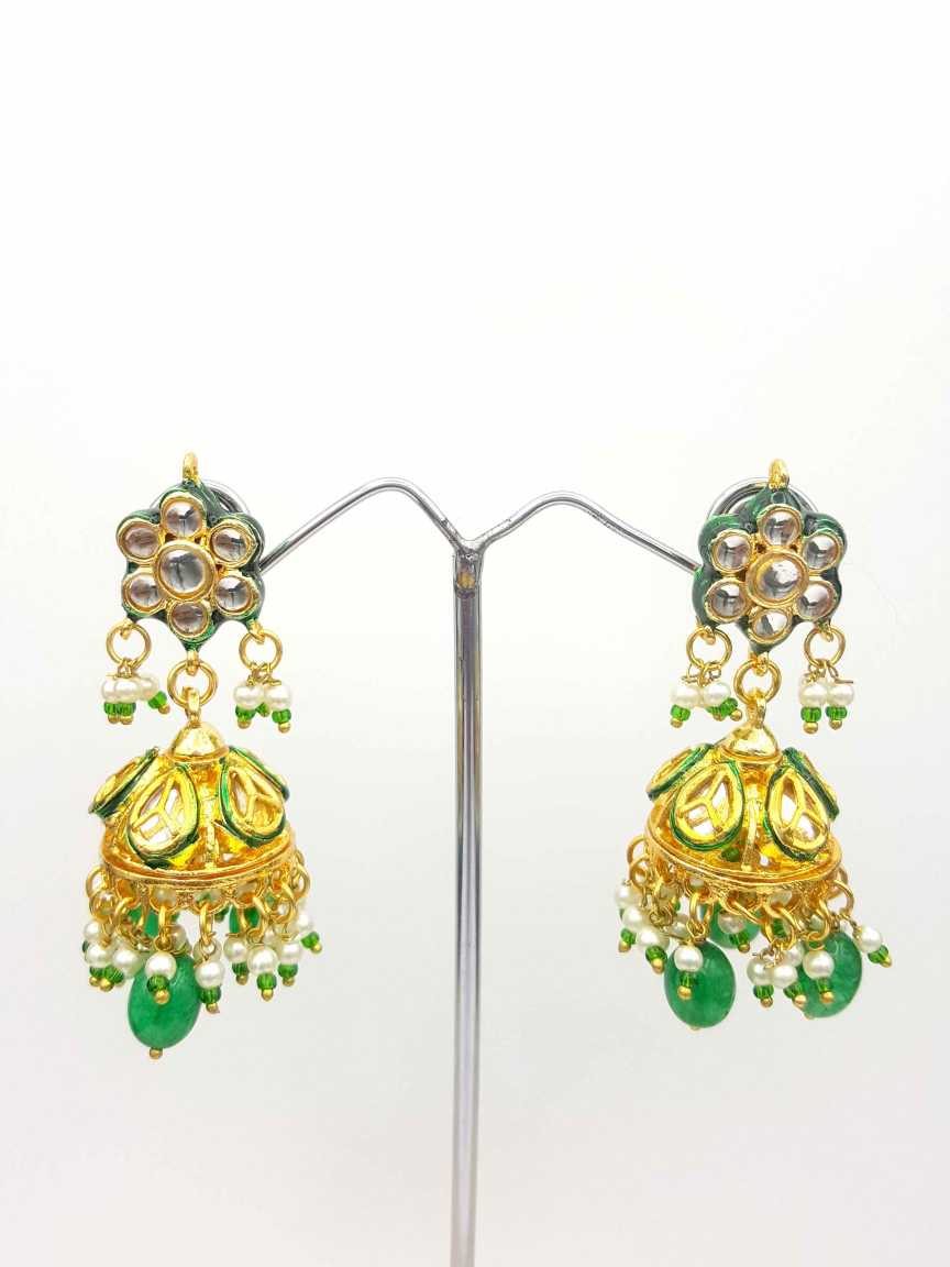 EARRING in JADAU KUNDAN Style | Design - 19578