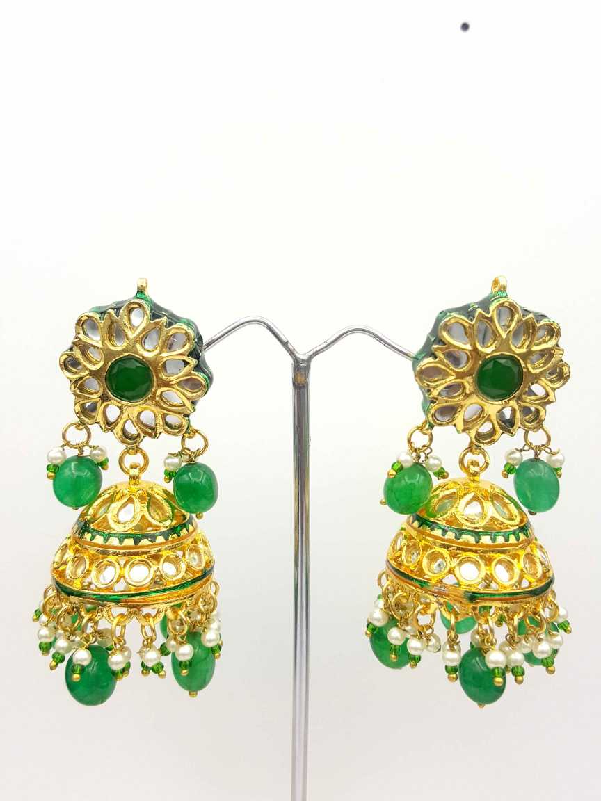 EARRING in JADAU KUNDAN Style | Design - 19584