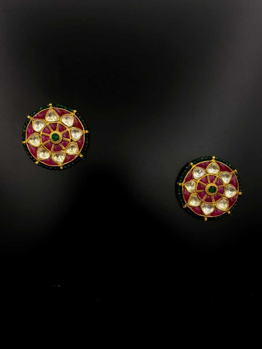 EARRING in JADAU KUNDAN Style | Design - 19652