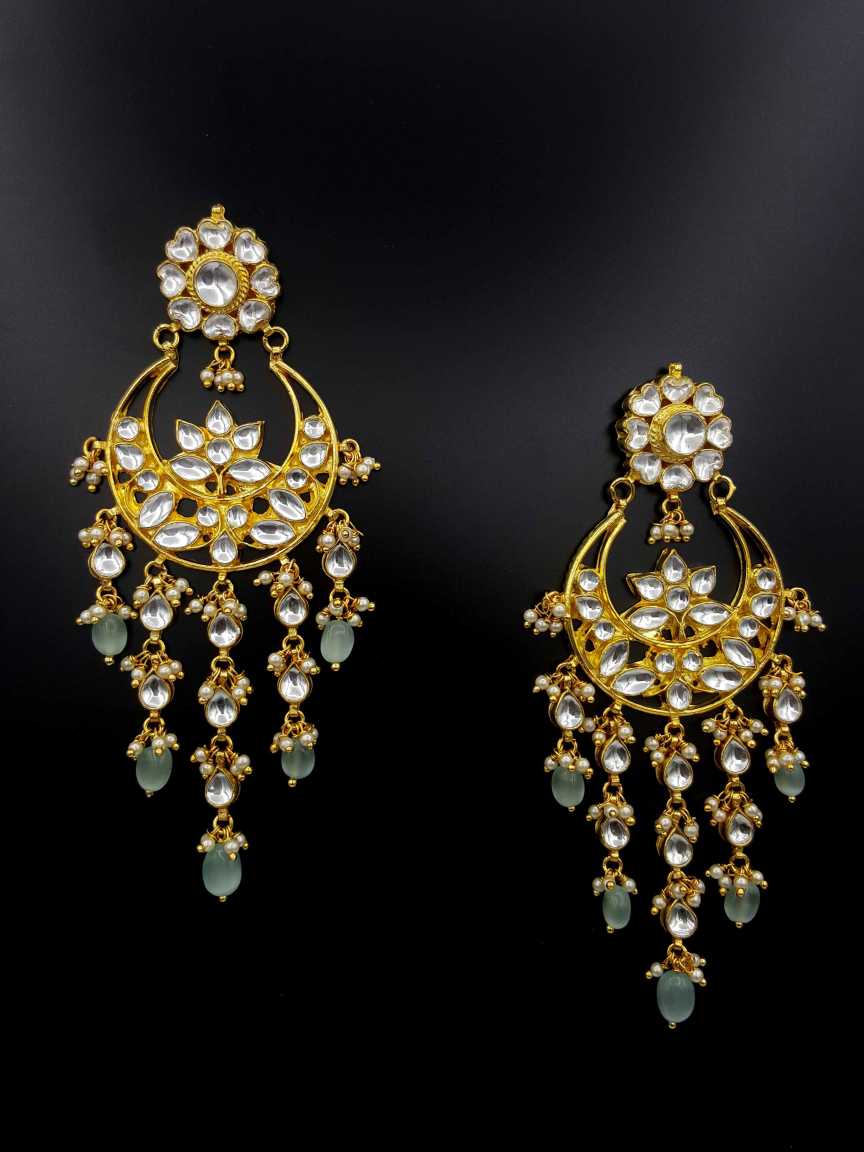 EARRING in JADAU KUNDAN Style | Design - 19678