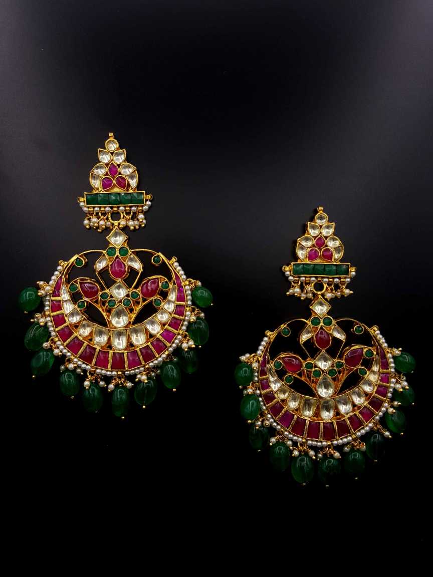 EARRING in JADAU KUNDAN Style | Design - 19722