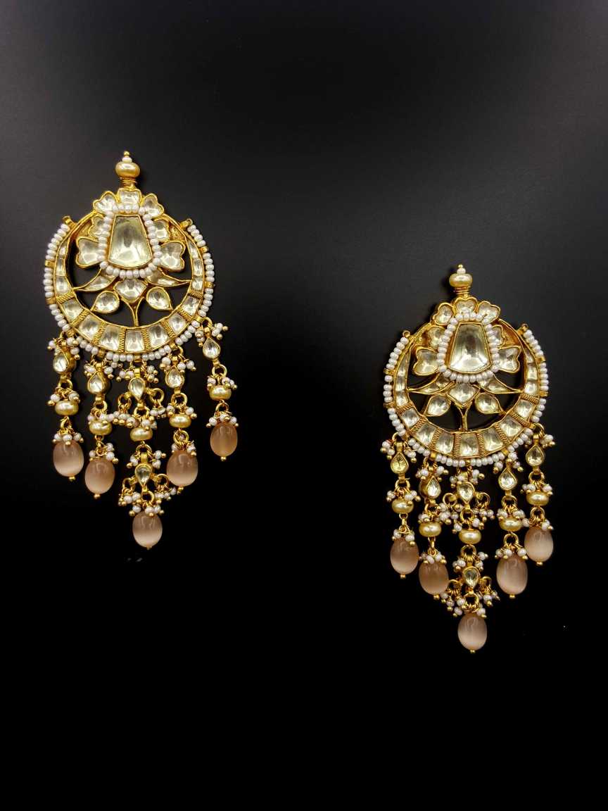 EARRING in JADAU KUNDAN Style | Design - 19752
