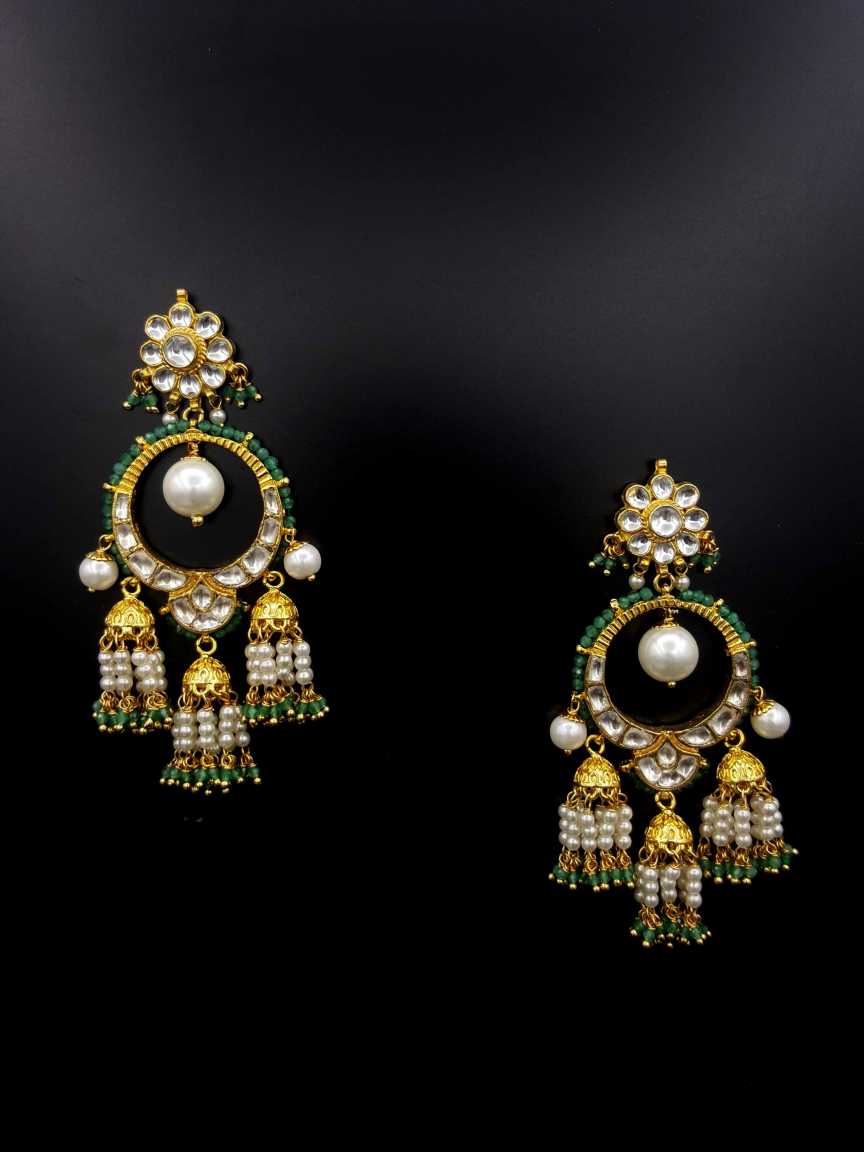 EARRING in JADAU KUNDAN Style | Design - 19783