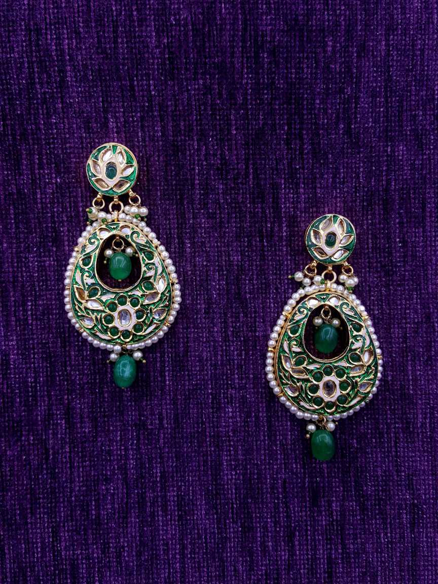 EARRING in JADAU KUNDAN Style | Design - 20100
