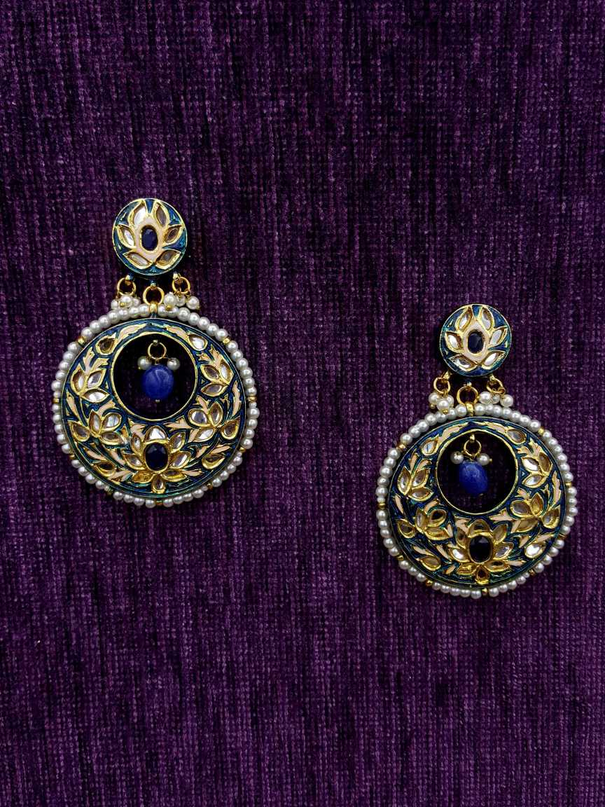 kundan-earring-ERKU20102BLHG