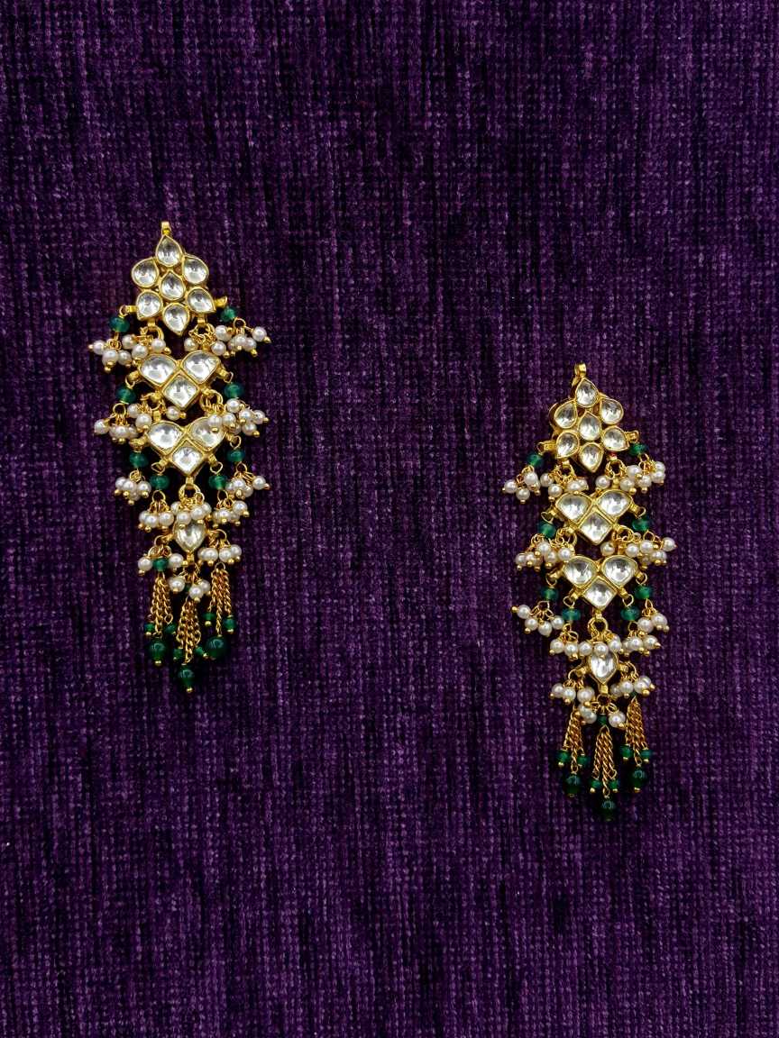 EARRING in JADAU KUNDAN Style | Design - 20113