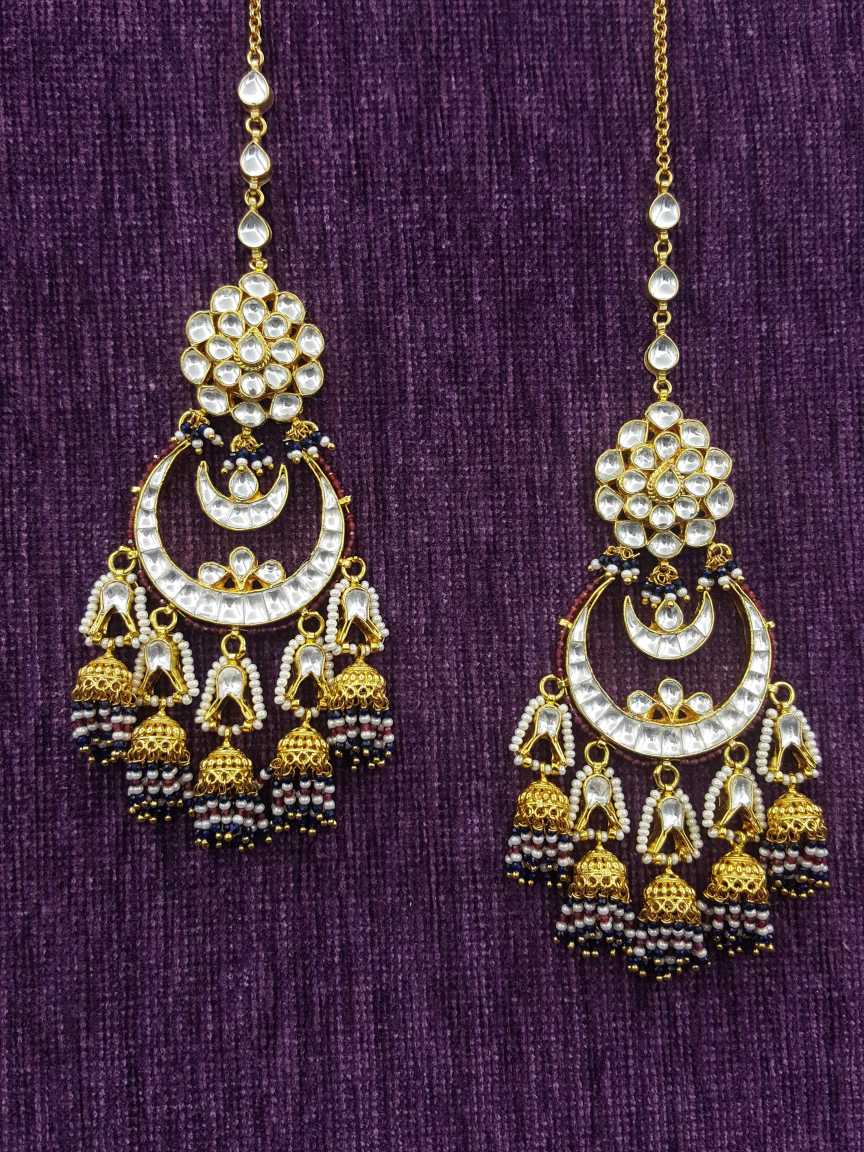 EARRING in JADAU KUNDAN Style | Design - 20150