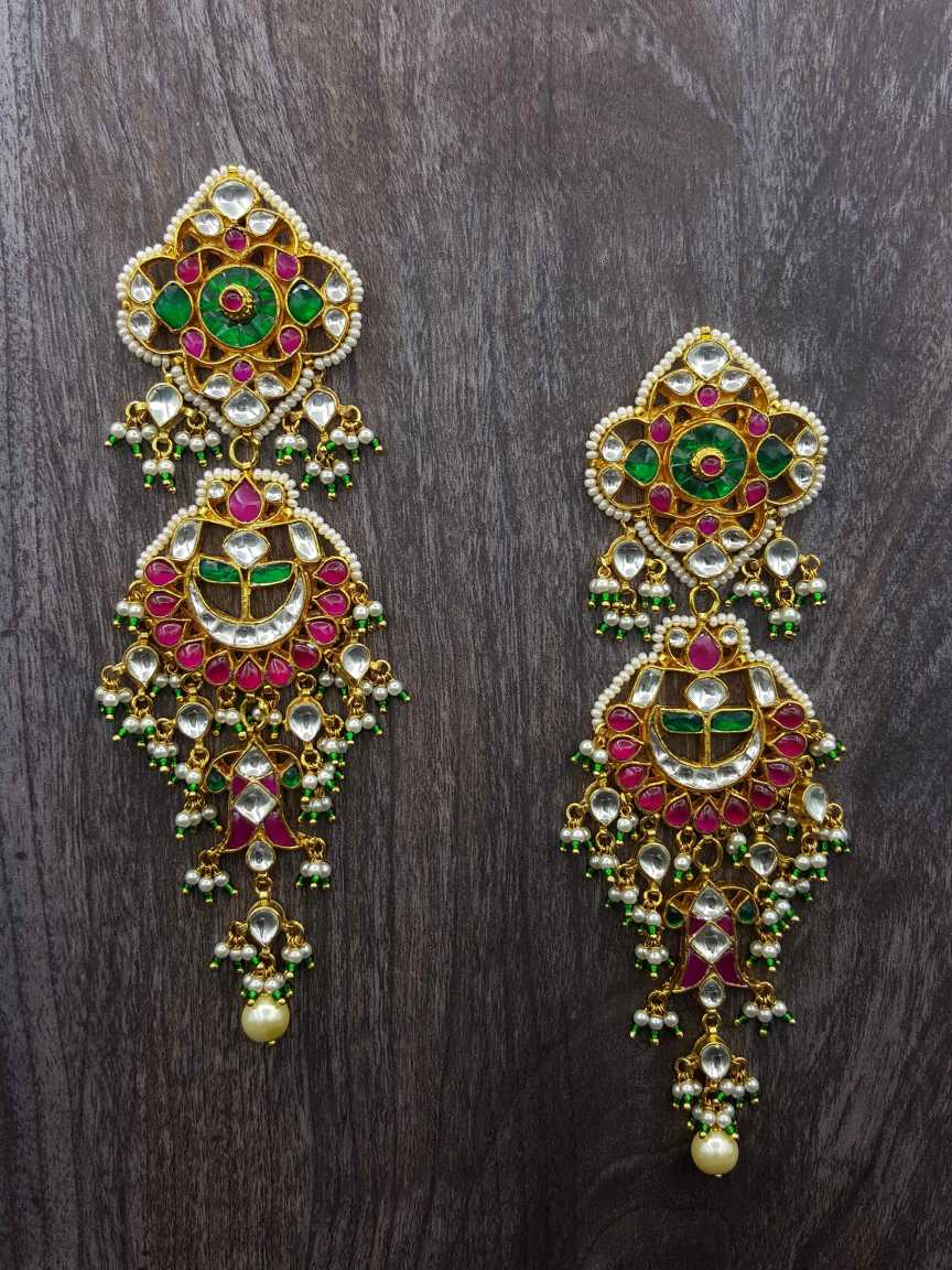 EARRING in JADAU KUNDAN Style | Design - 20232