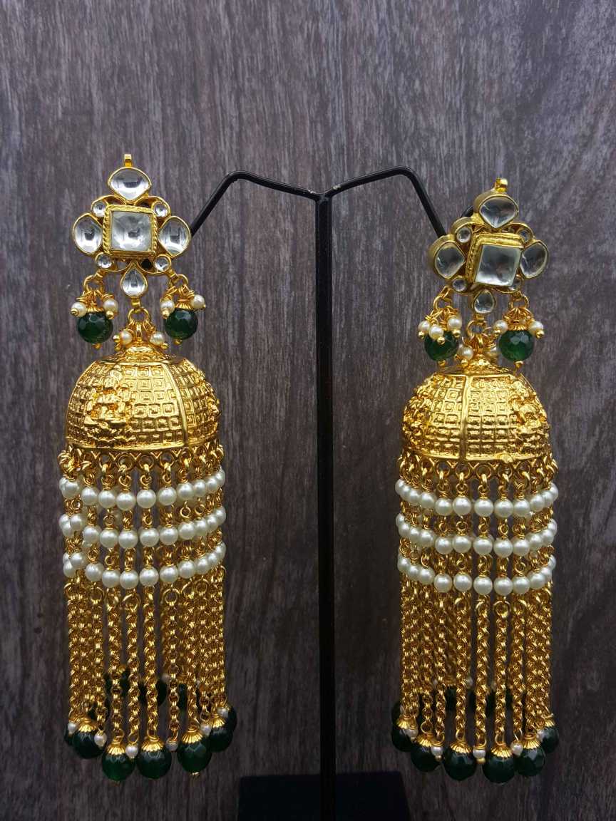 EARRING in JADAU KUNDAN Style | Design - 20257