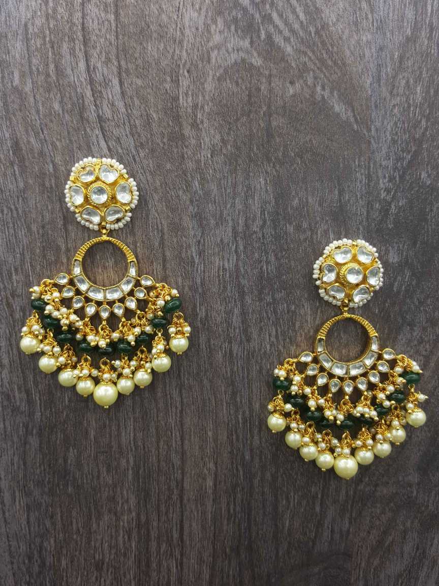 EARRING in JADAU KUNDAN Style | Design - 20266