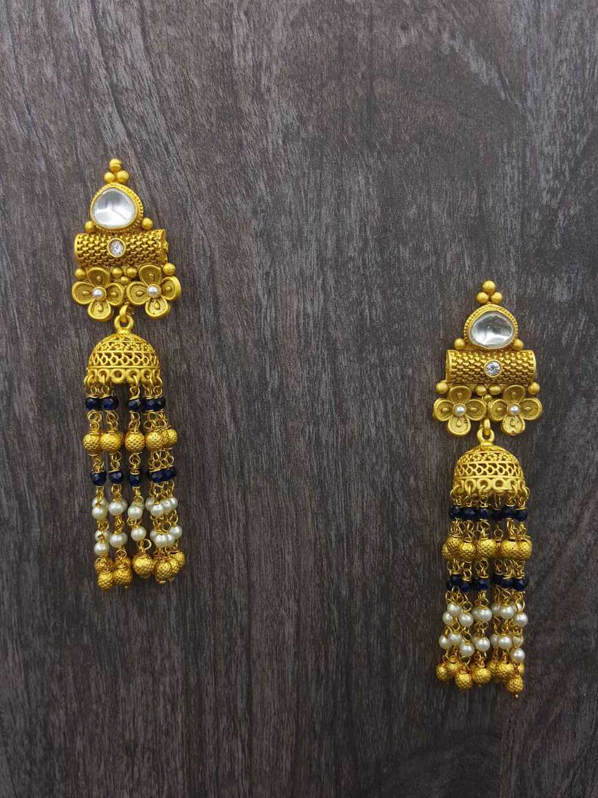 EARRING in JADAU KUNDAN Style | Design - 20268