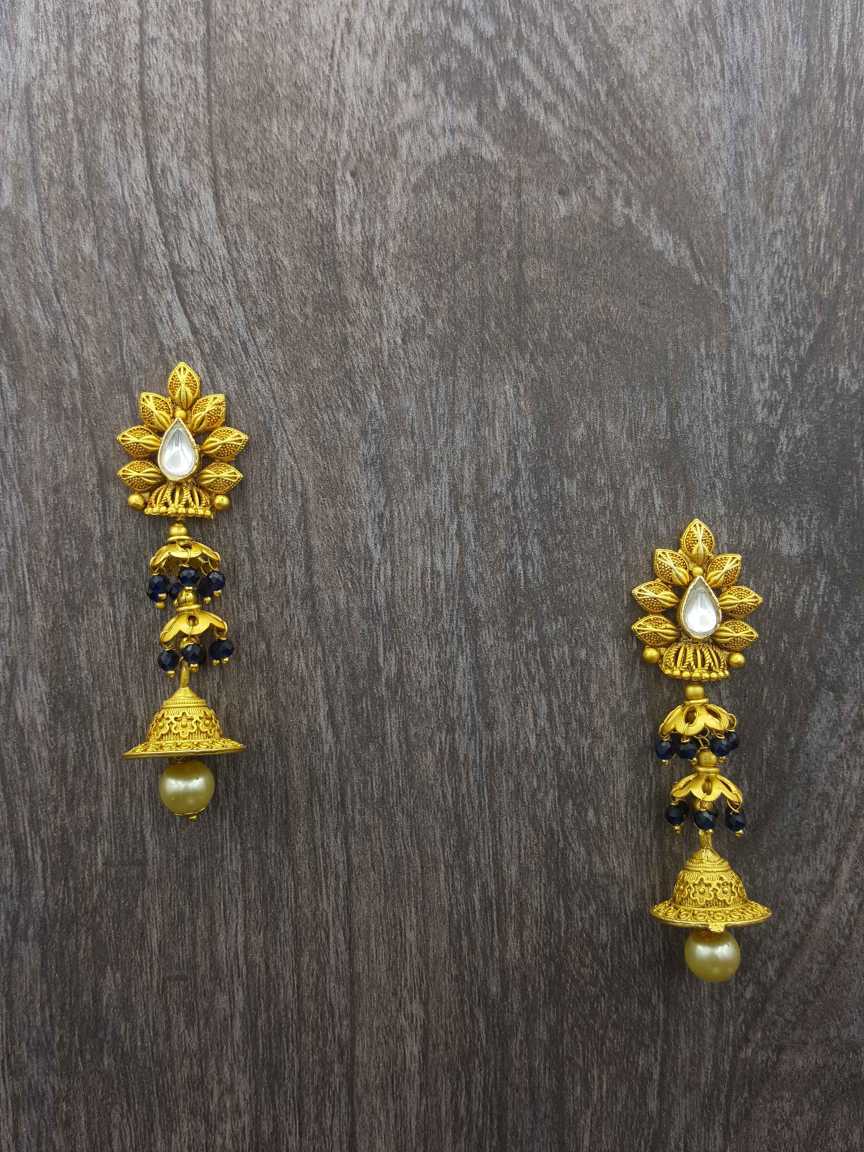 EARRING in JADAU KUNDAN Style | Design - 20286