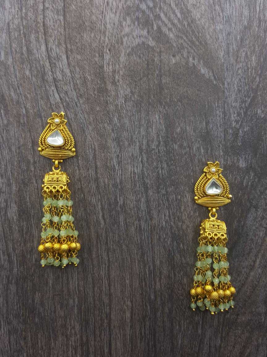 EARRING in JADAU KUNDAN Style | Design - 20287