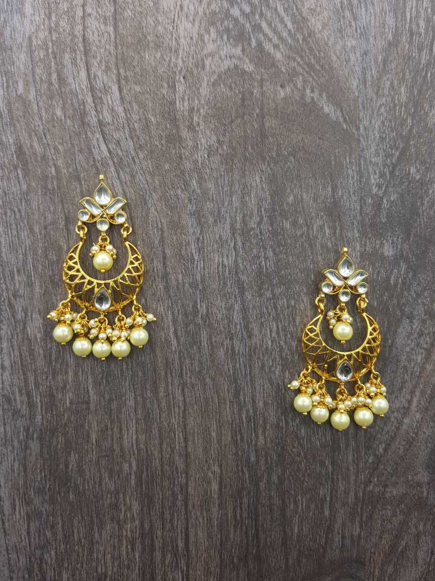 EARRING in JADAU KUNDAN Style | Design - 20297