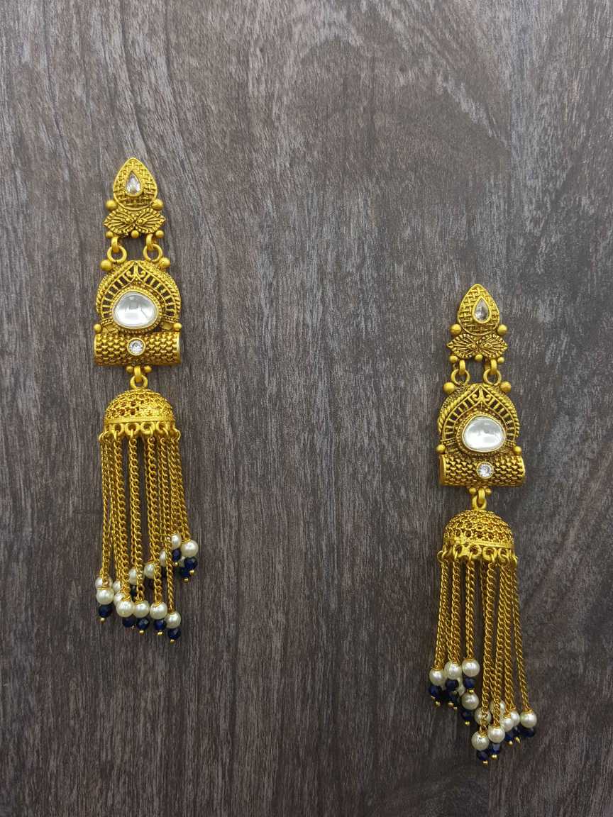 EARRING in JADAU KUNDAN Style | Design - 20305