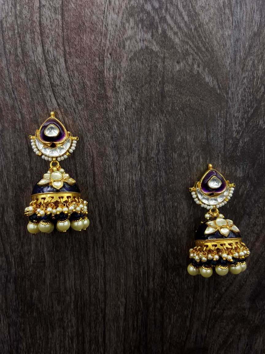 EARRING in JADAU KUNDAN Style | Design - 20343