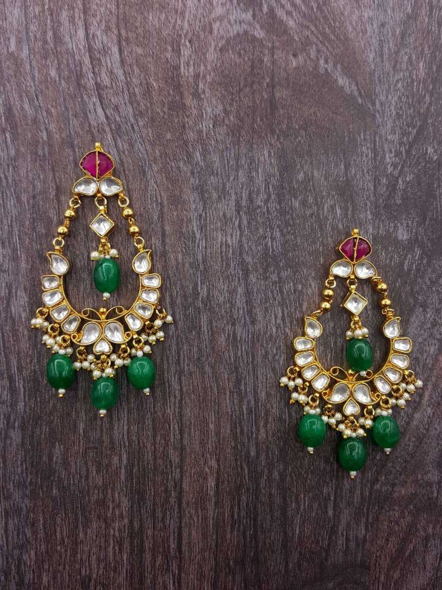 EARRING in JADAU KUNDAN Style | Design - 20489