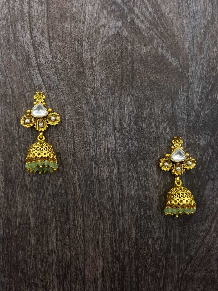 EARRING in JADAU KUNDAN Style | Design - 20506