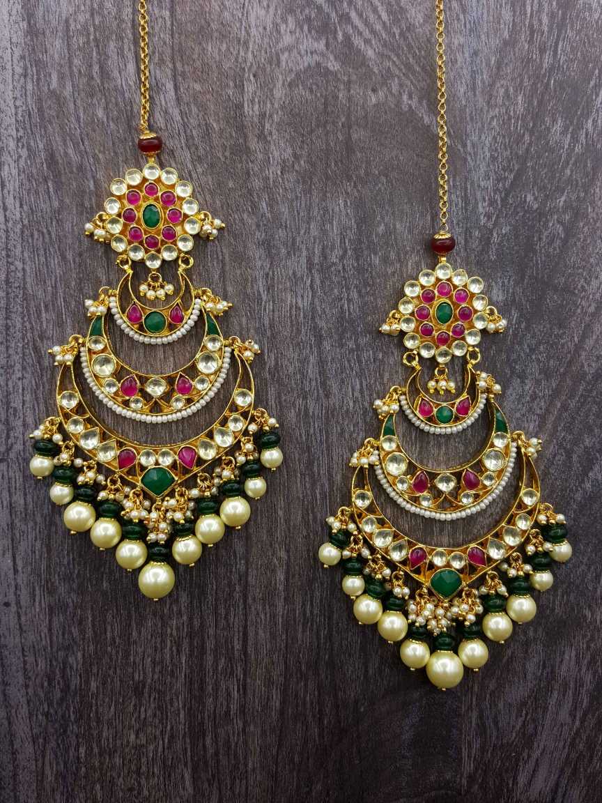 EARRING in JADAU KUNDAN Style | Design - 20511