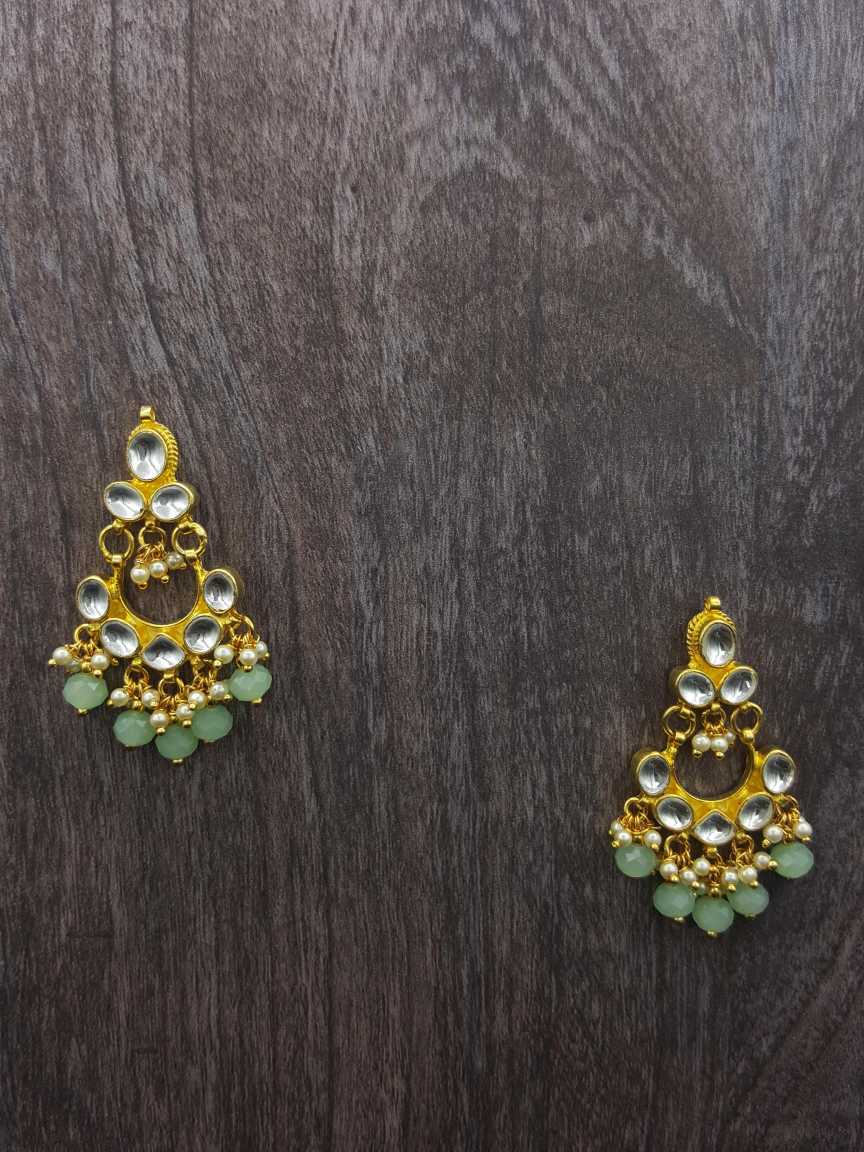 EARRING in JADAU KUNDAN Style | Design - 20757