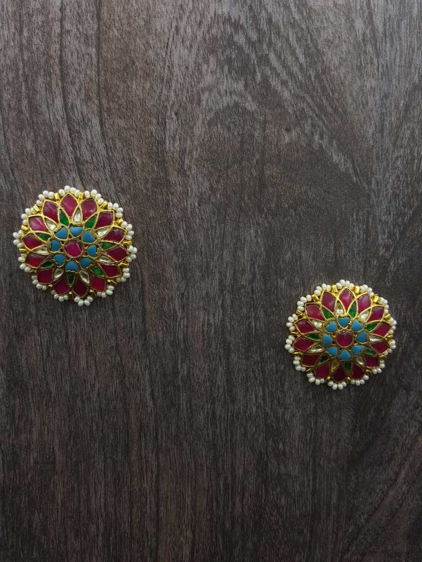 EARRING in JADAU KUNDAN Style | Design - 20766