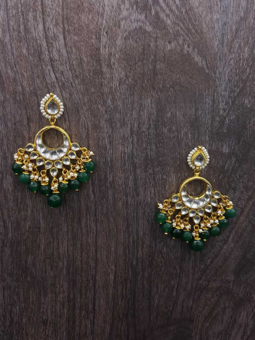 EARRING in JADAU KUNDAN Style | Design - 20767