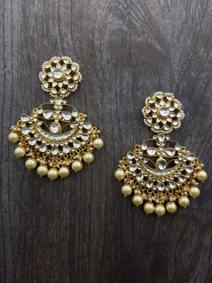 EARRING in JADAU KUNDAN Style | Design - 20969