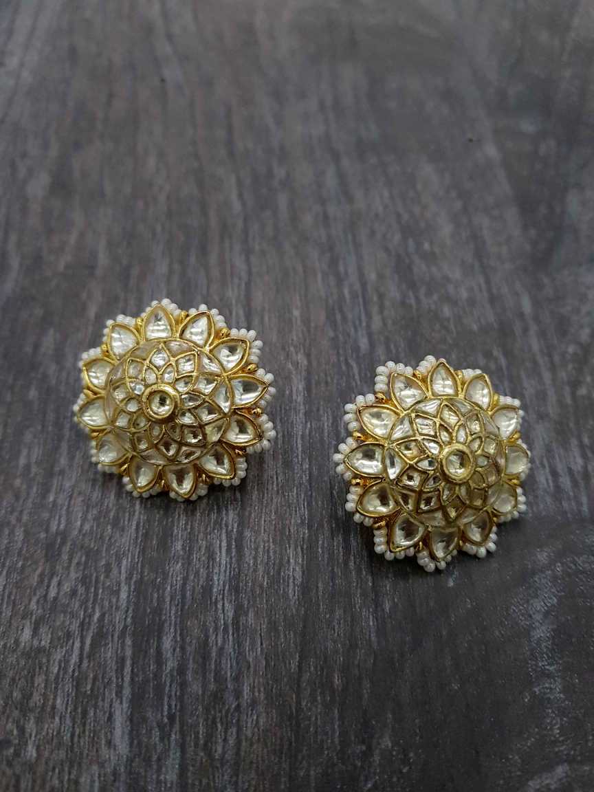 EARRING in JADAU KUNDAN Style | Design - 21035