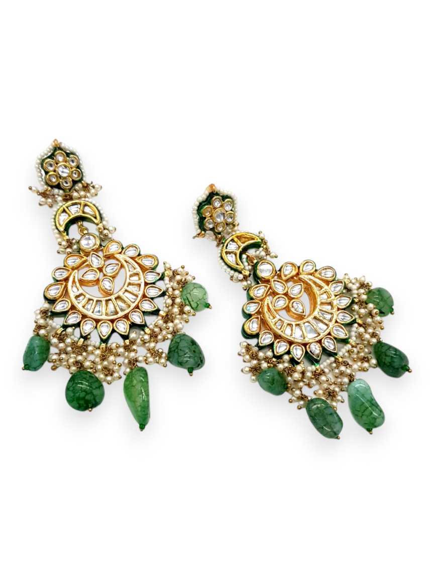 EARRING in JADAU KUNDAN Style | Design - 21260