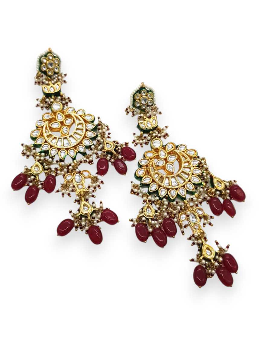 EARRING in JADAU KUNDAN Style | Design - 21261