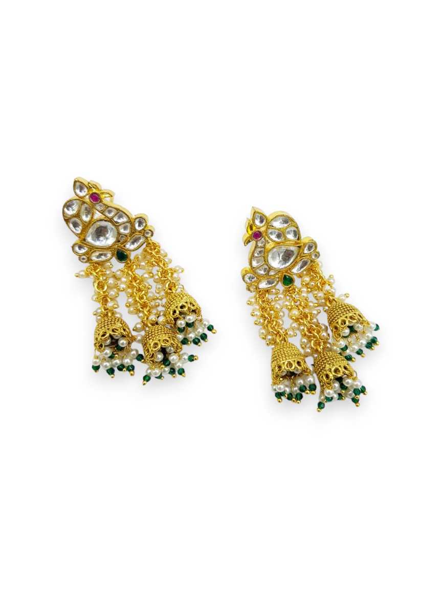 EARRING in JADAU KUNDAN Style | Design - 21605
